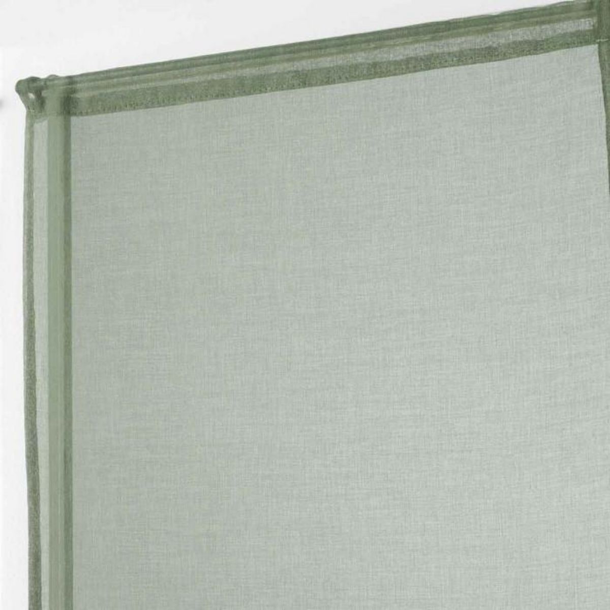 Paris Prix Paire de Voilages  Sandra  60x160cm Kaki