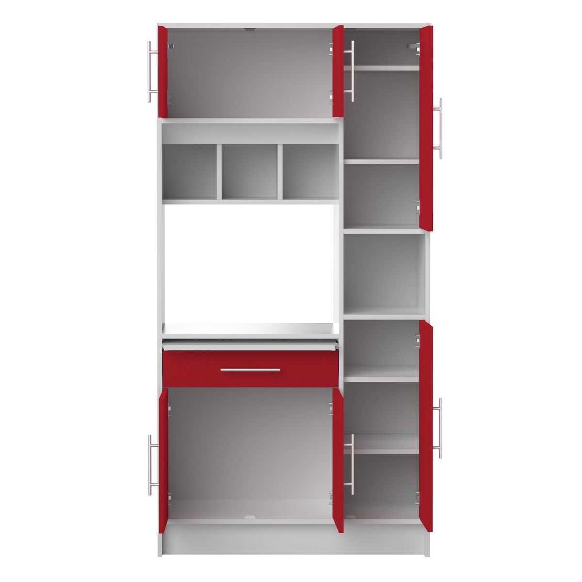 Buffet de cuisine 6 portes 1 tiroir 5 niches PRACTICA