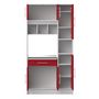 Voir la diapositive 6 : Buffet de cuisine 6 portes 1 tiroir 5 niches PRACTICA