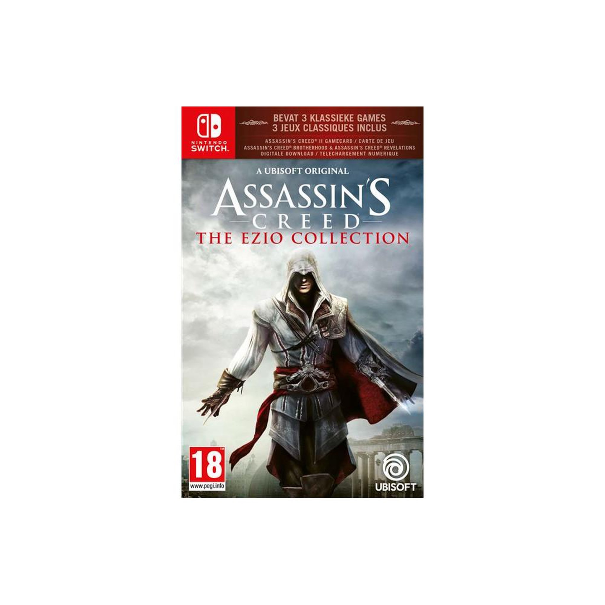 UBISOFT Jeu vidéo assassin's creed the ezio collection sur nintendo switch par ubisoft, action-aventure, saga ezio complète avec films