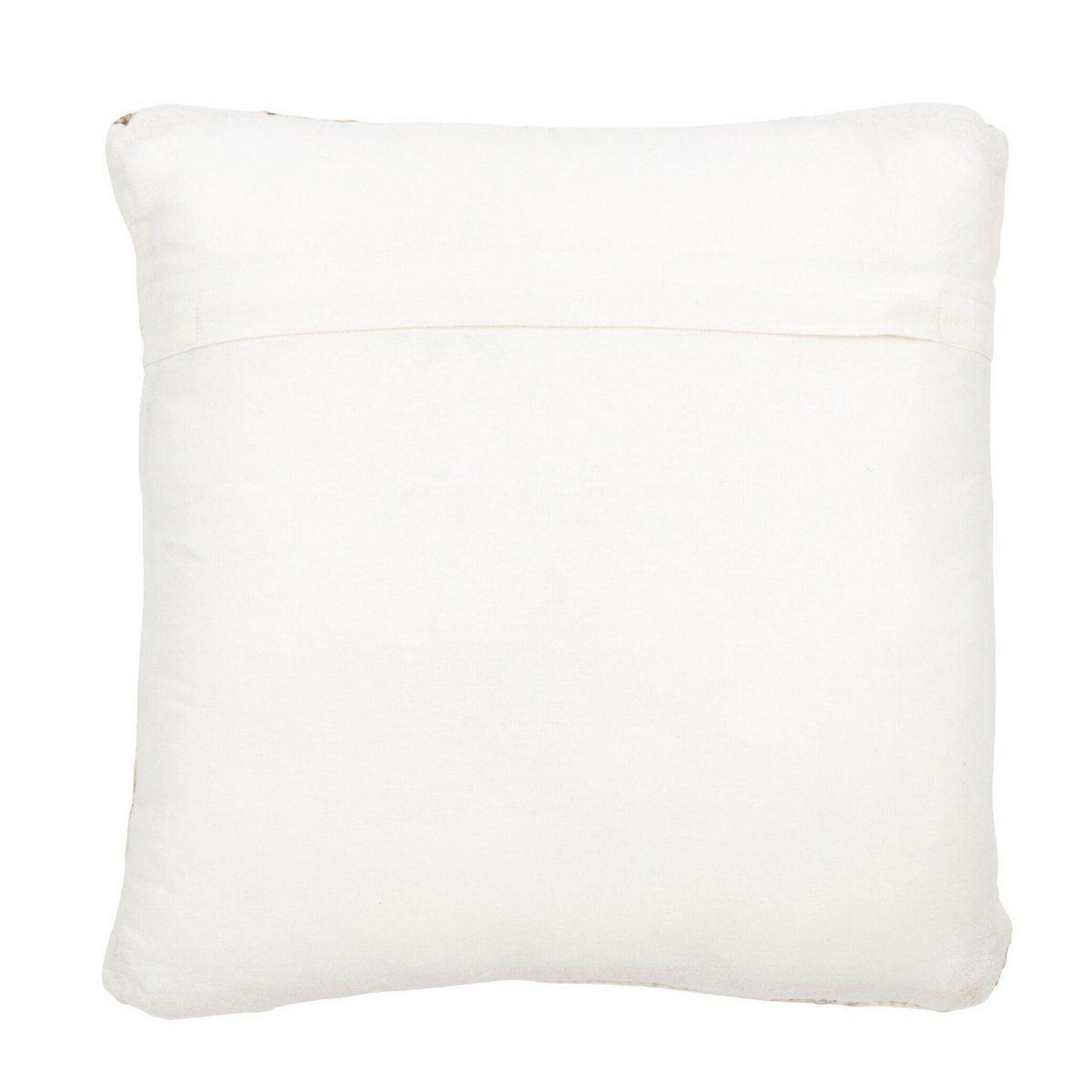 Voir la diapositive 2 : J-LINE Coussin design ethnique  jaisalmer  45x45cm beige