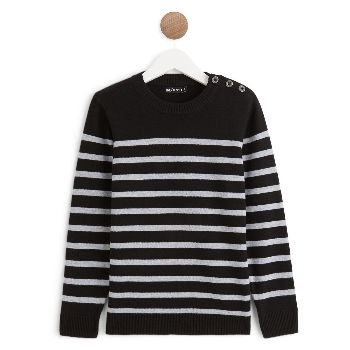 IN EXTENSO Pull marinière garçon