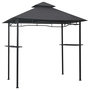 Voir la diapositive 1 : VIDAXL Belvedere de barbecue 240x150x255 cm Anthracite Acier