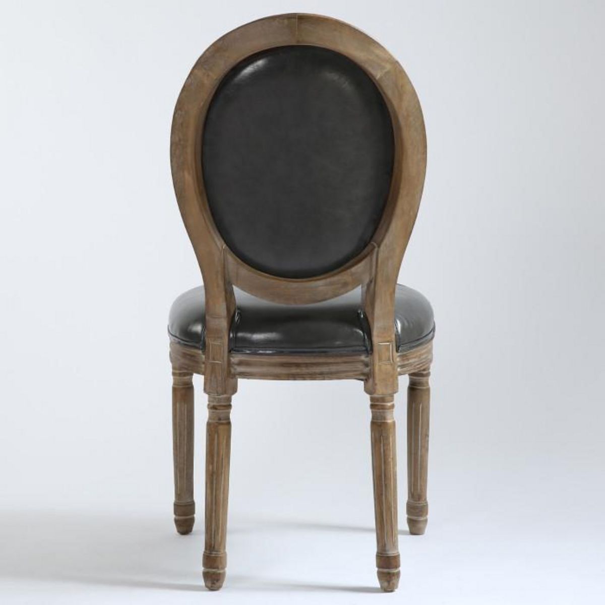 Paris Prix Lot de 2 Chaises Médaillon  Versailles  96cm Gris