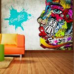 Paris Prix Papier Peint  Graffiti Beauty. Coloris disponibles : Multicolore