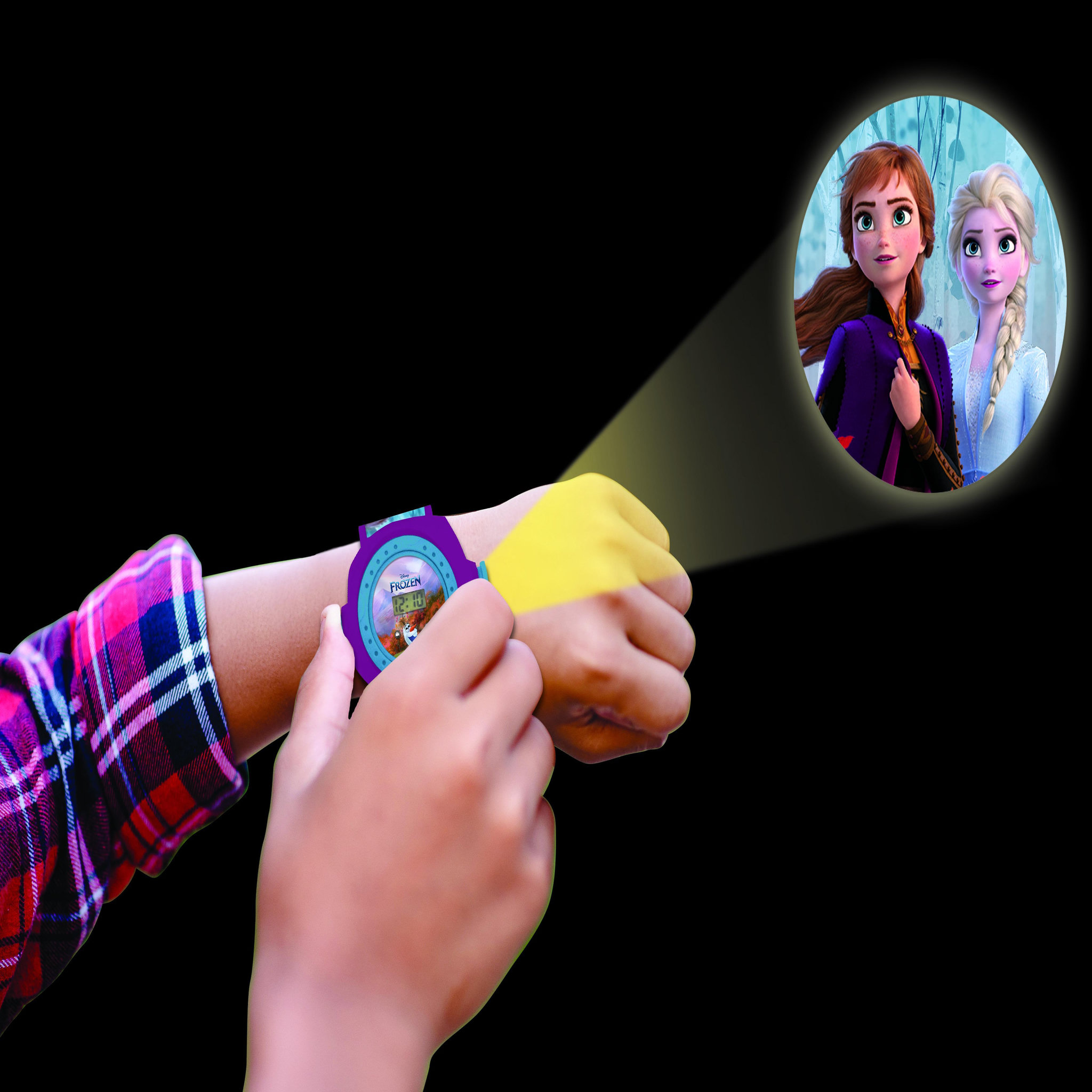 Voir la diapositive 6 : Lexibook Montre digitale avec projection Reine des Neiges