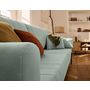 Voir la diapositive 4 : LISA DESIGN Ercolano - canapé 3 places convertible - couchage quotidien - matelas 11 cm - en velours