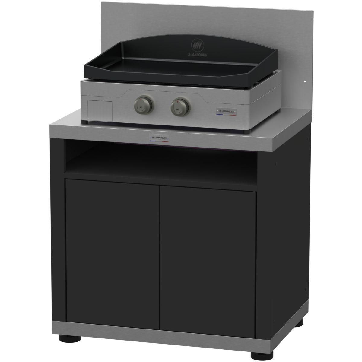 Le marquier Crédence centrale Inox