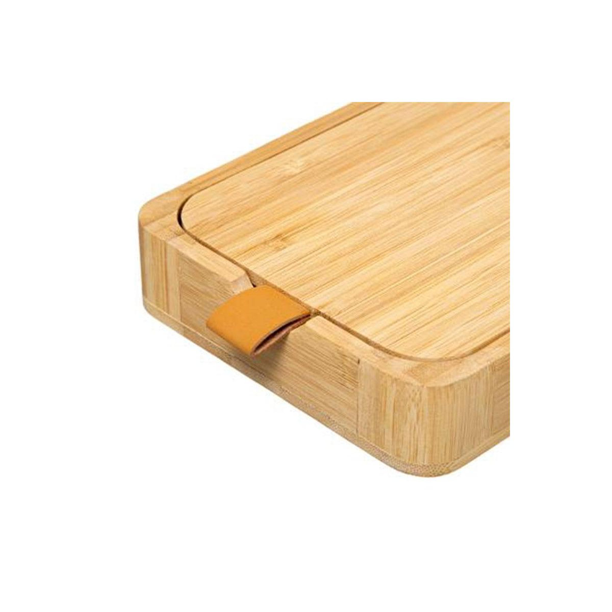 Voir la diapositive 6 : FIVE Boîte à bijoux & miroir  bambou  24cm naturel