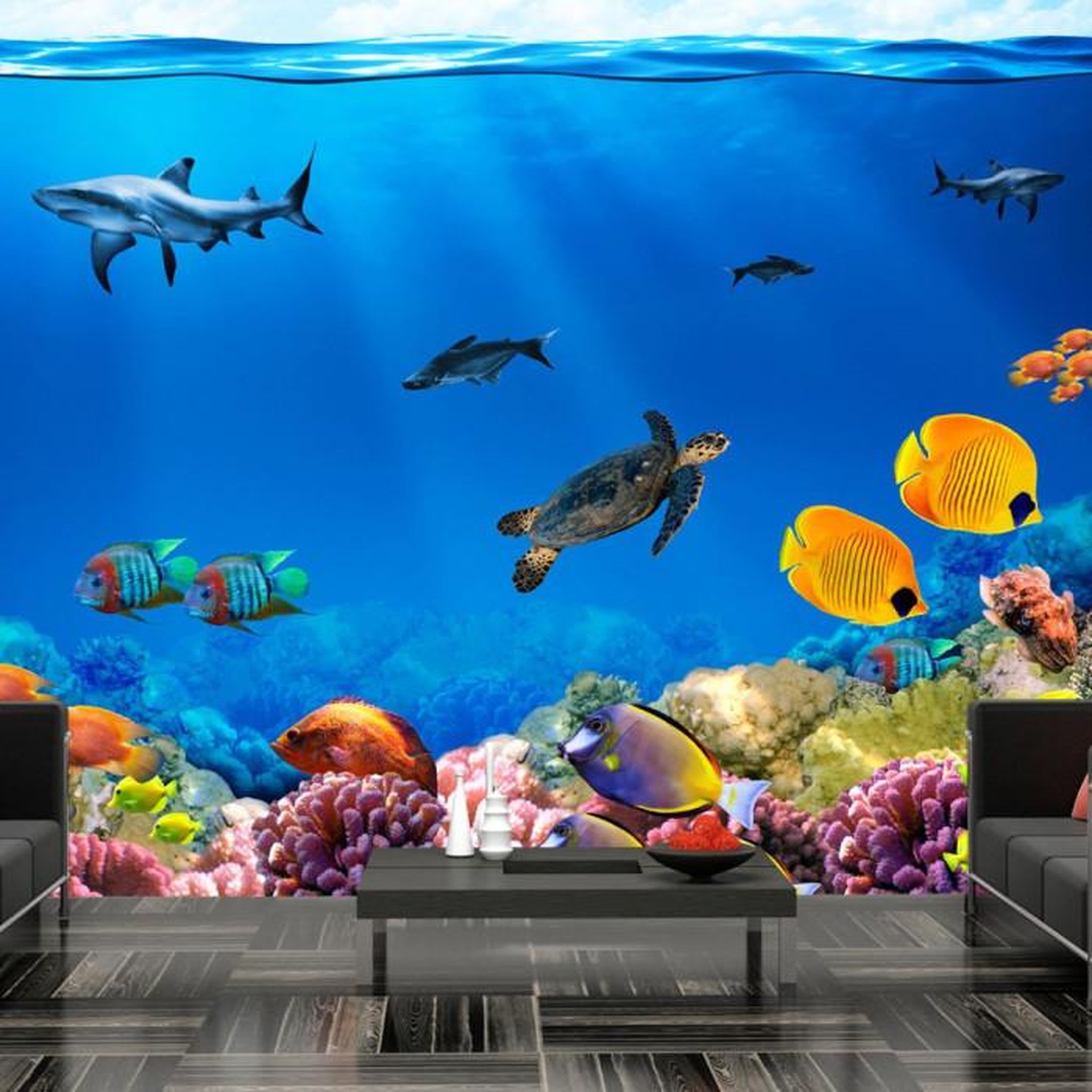 Paris Prix Papier Peint  Underwater Kingdom. Coloris disponibles : Multicolore