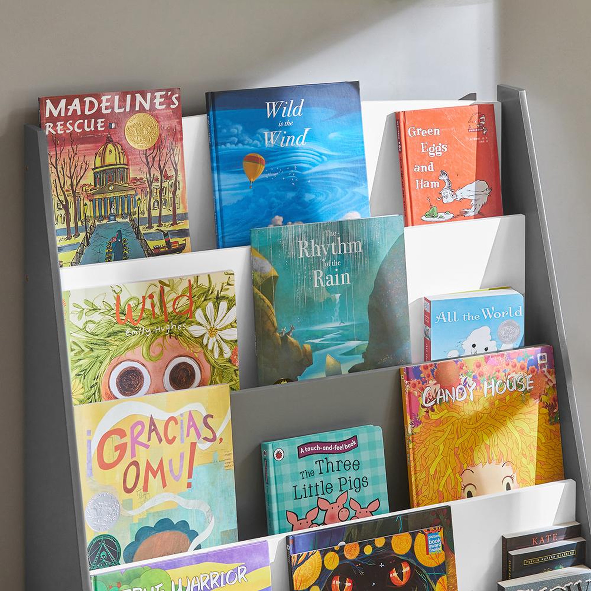 Voir la diapositive 6 : SOBUY SoBuy - Bibliothèque Enfant à 4 étagères - Nordique - KMB32