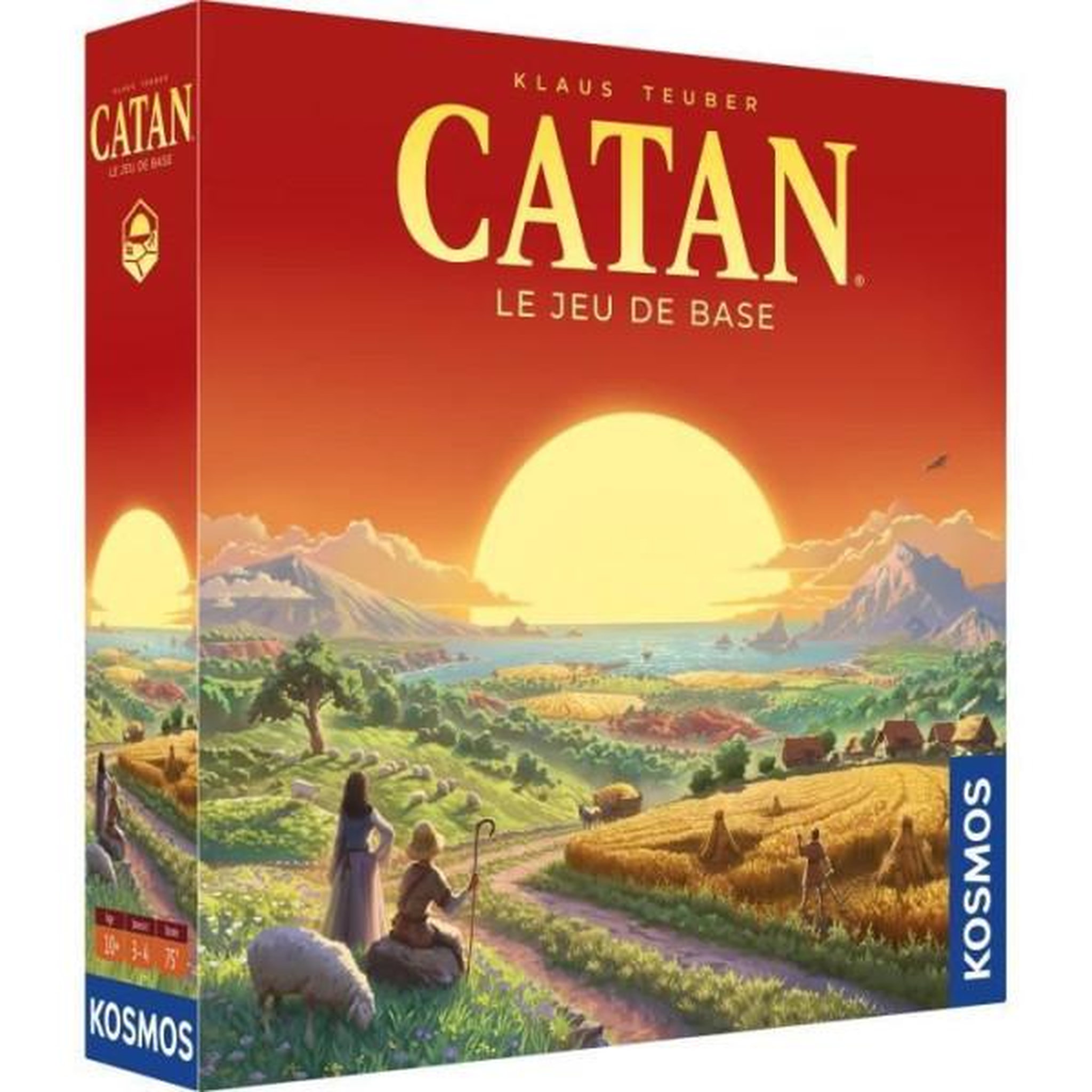 Asmodee Kosmos jeu de plateau catan (refresh) - best-seller stratégie et négociation - des 10 ans - 3 a 4 joueurs - 60 a 120 min
