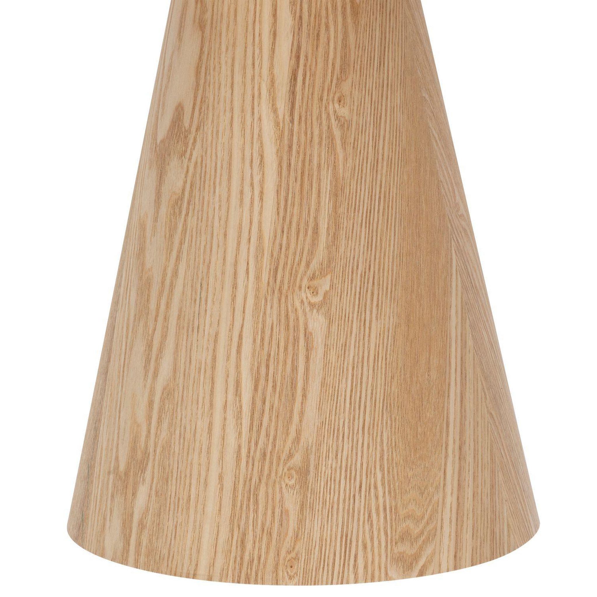 Voir la diapositive 4 : ATMOSPHERA Table à café ronde en métal et bois hercyna - beige