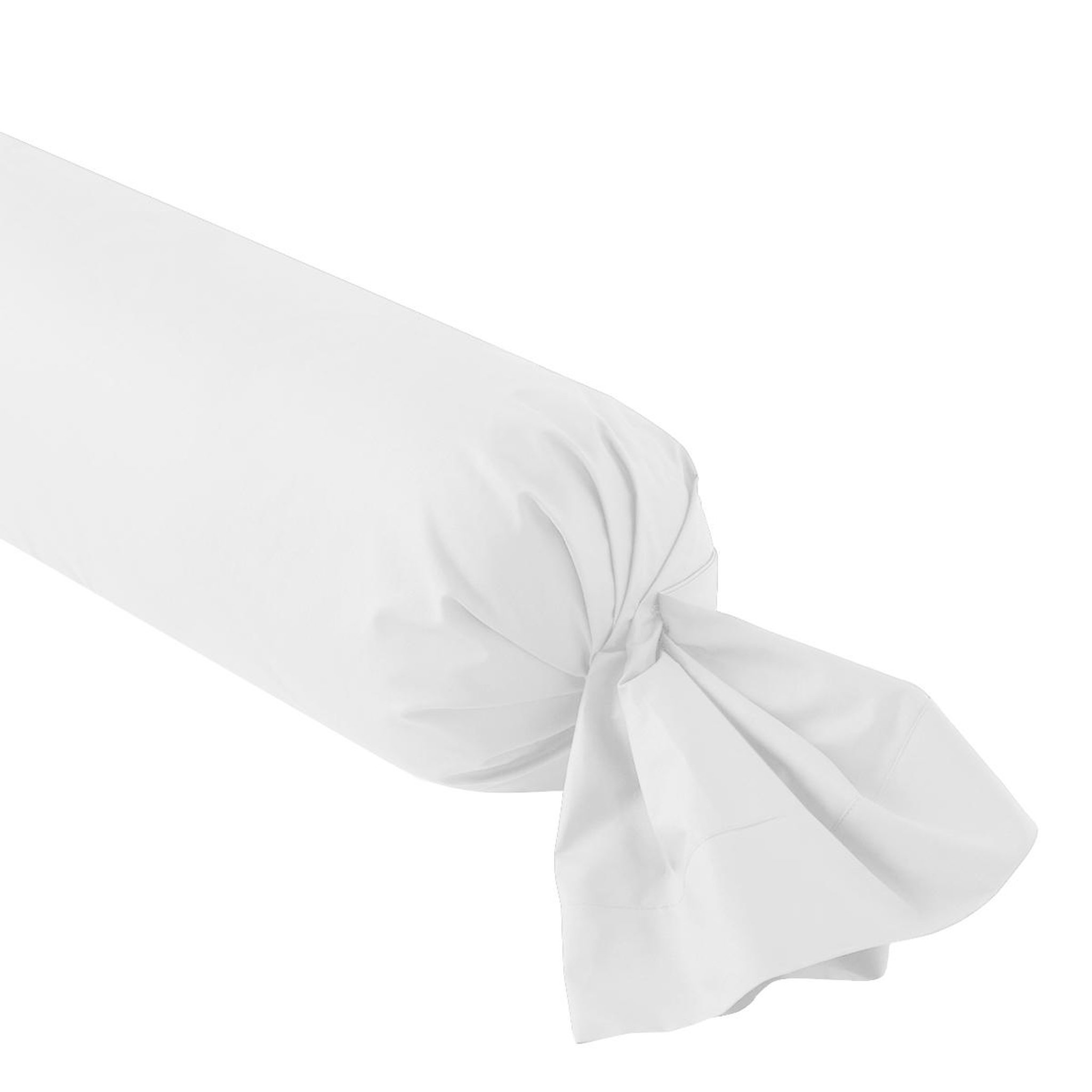 DODO Taie de traversin Studio Coton Blanc. Coloris disponibles : Blanc
