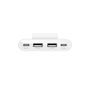 Voir la diapositive 3 : Belkin Hub USB Belkin BoostCharge 30W avec 2 ports USB-C et 2 ports USB-A