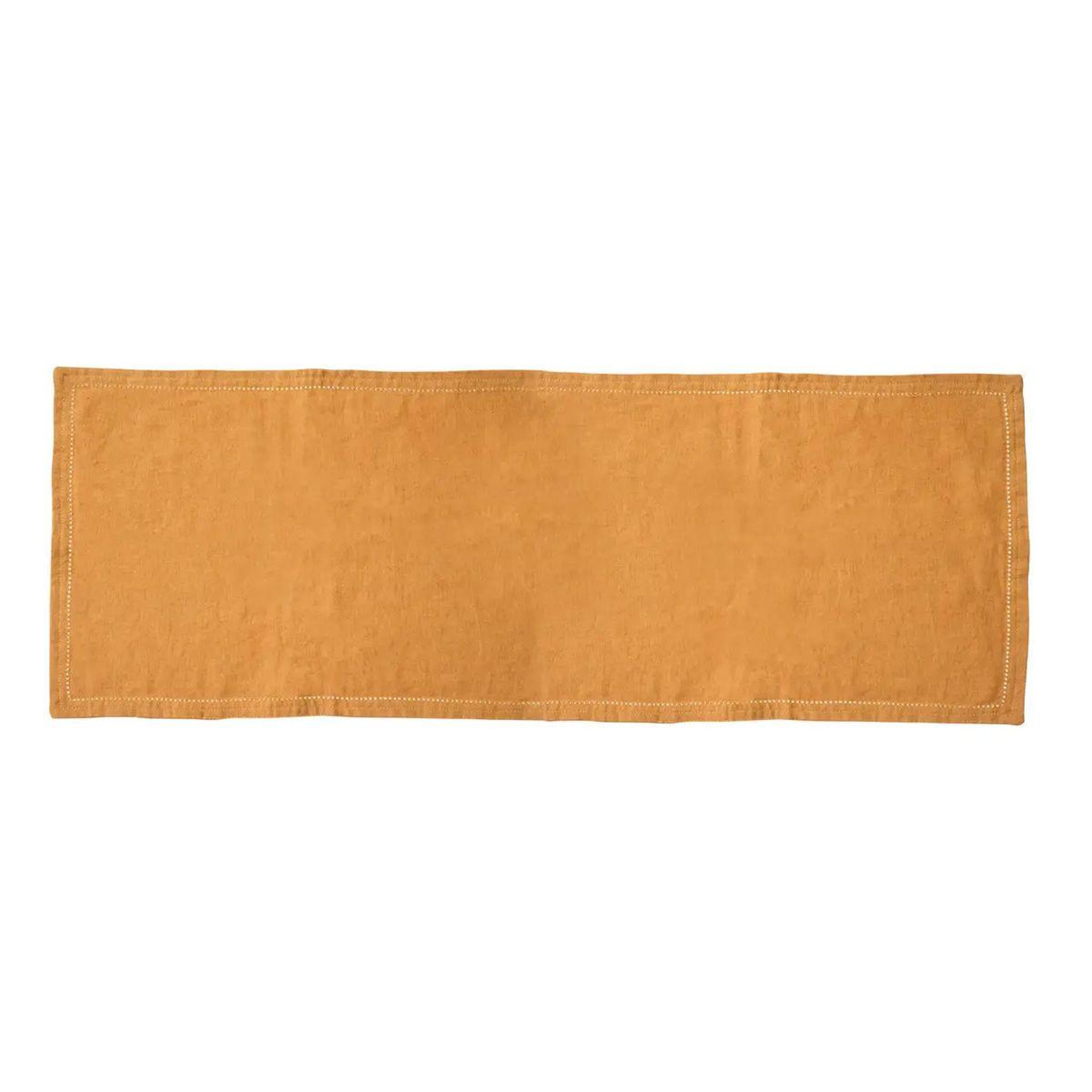 SECRET DE GOURMET Chemin de table  elina  38x140cm jaune