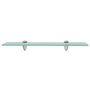 Voir la diapositive 2 : VIDAXL Etagere murale en verre 50 x 10 cm 8 mm