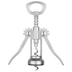 SECRET DE GOURMET Tire Bouchon  Charles de Gaulle  17cm Argent