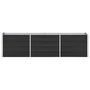 Voir la diapositive 2 : VIDAXL Lit sureleve de jardin Acier galvanise 240x40x45 cm Anthracite