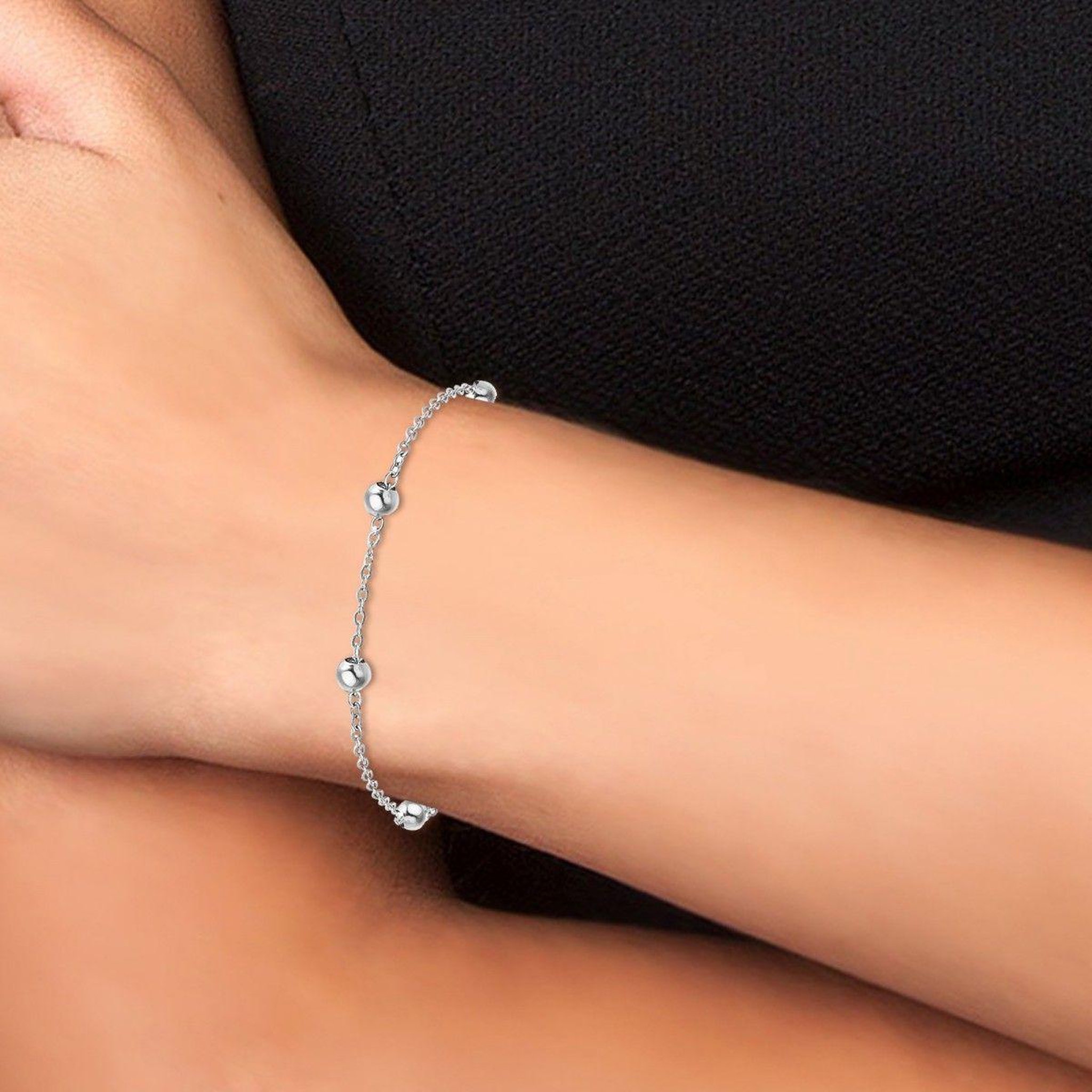 Voir la diapositive 2 : SC BOHEME Bracelet en acier inoxydable par SC Bohème