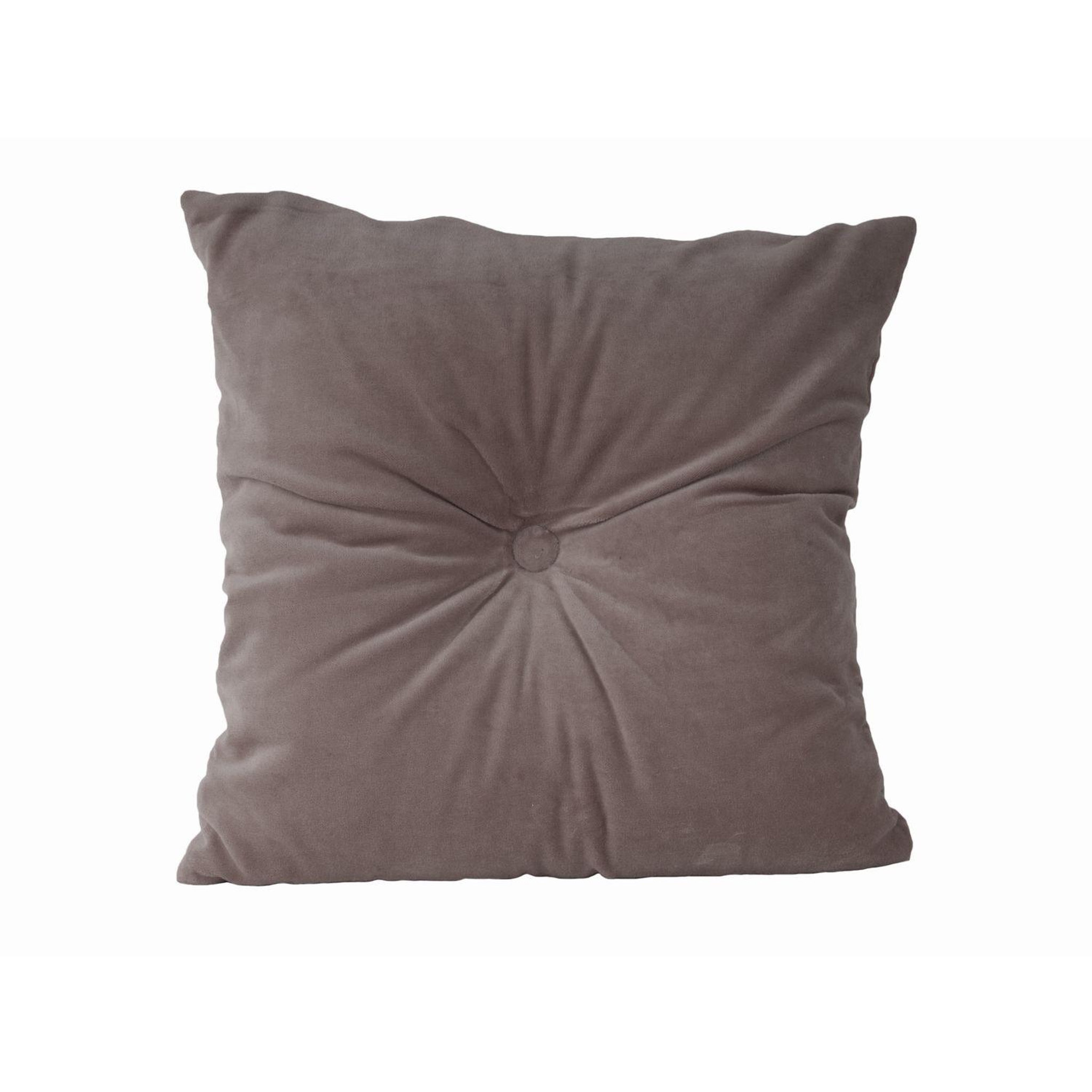 Voir la diapositive 1 : PRESENT TIME Coussin design carré en velours luxurious