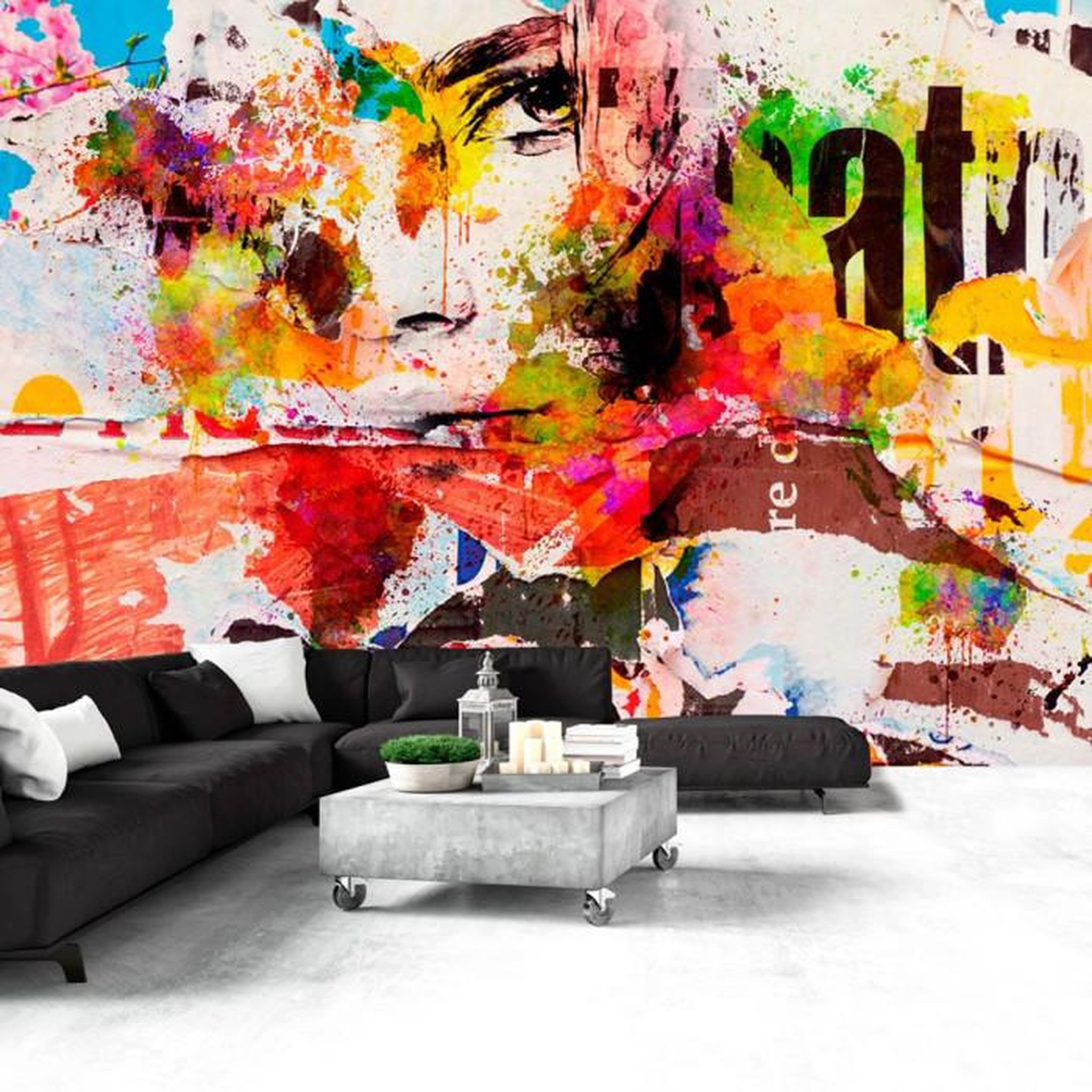 Paris Prix Papier Peint  City Collage. Coloris disponibles : Multicolore