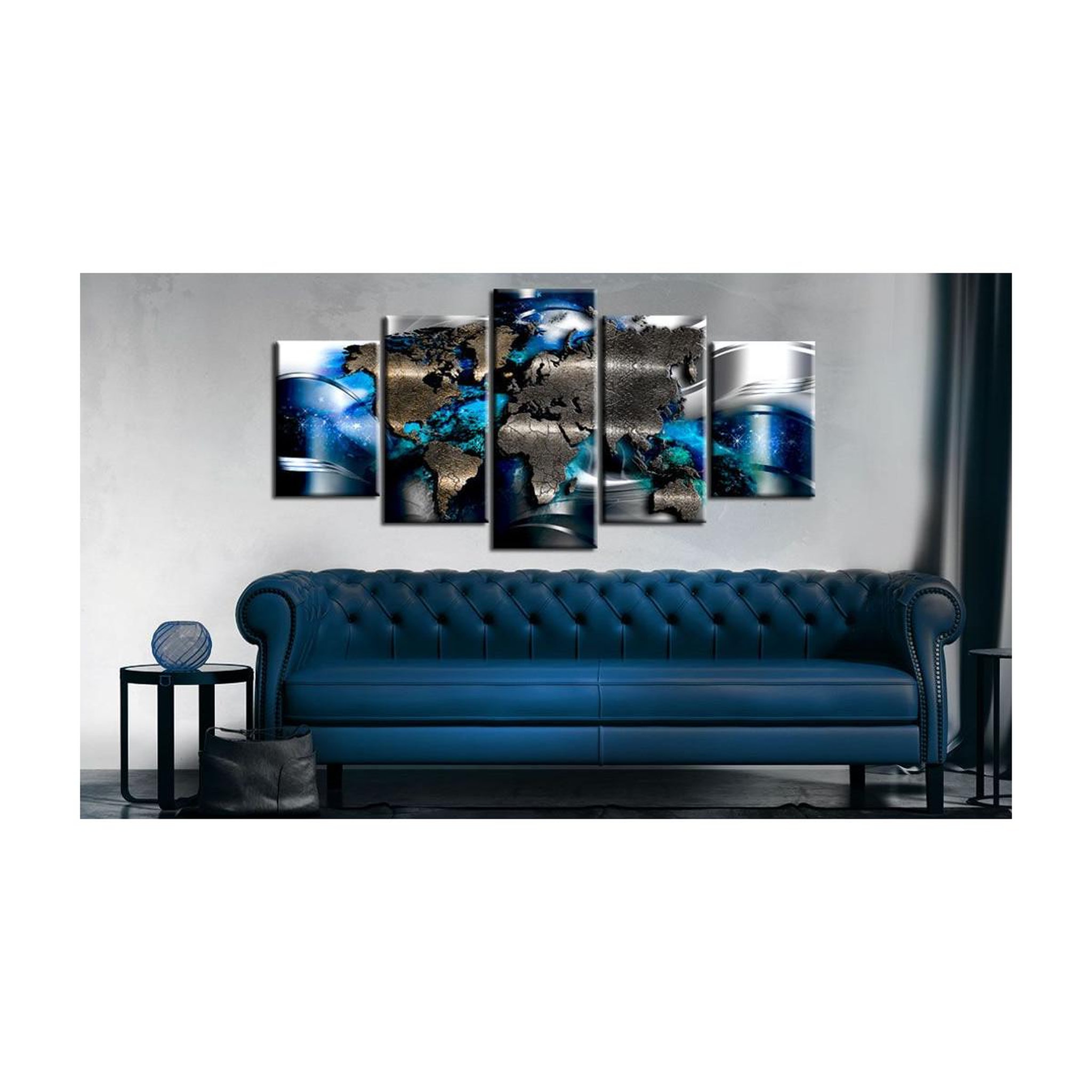 Voir la diapositive 2 : Paris Prix Tableau Imprimé  With Azure Accent