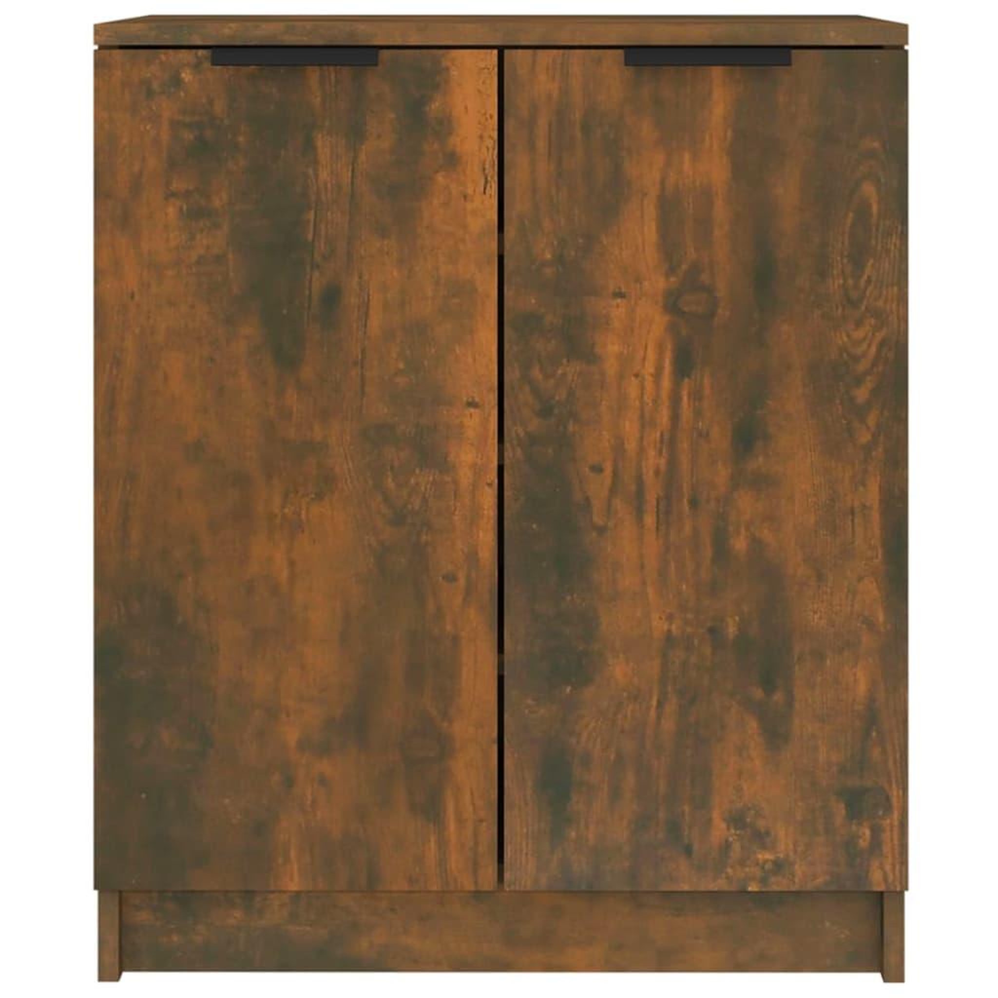 Voir la diapositive 3 : VIDAXL Meuble a chaussures Chene fume 59x35x70 cm Bois d'ingenierie