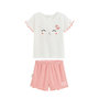 Voir la diapositive 1 : Petit Béguin Ensemble enfant t-shirt et short en éponge Saona