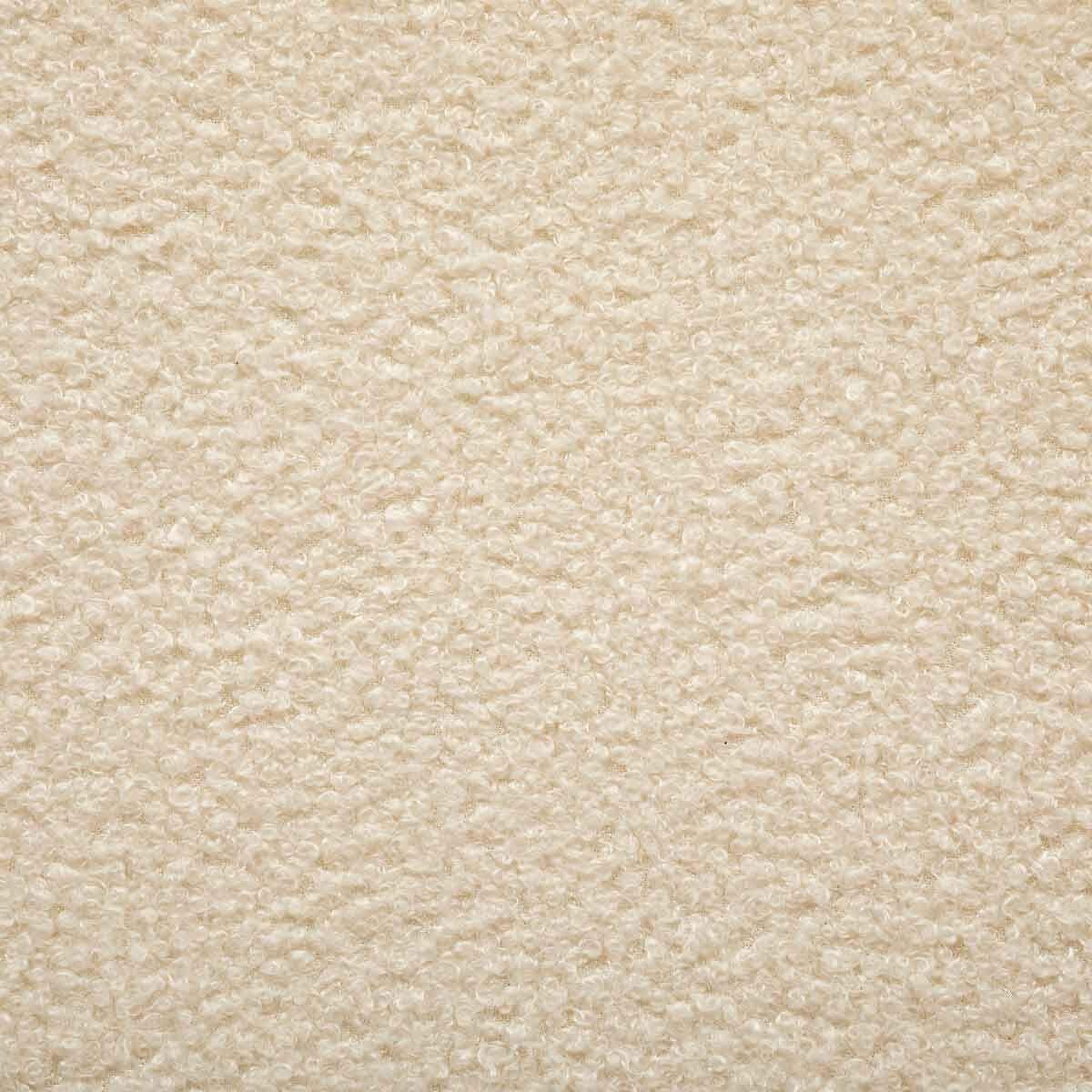 Voir la diapositive 3 : ATMOSPHERA Pouf coffre pliable bouclette  jaiko  46cm ivoire