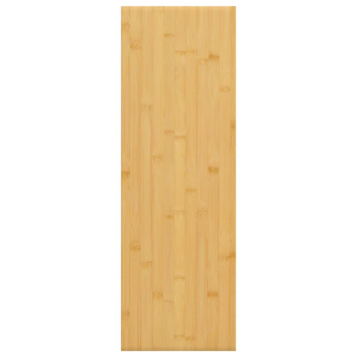 VIDAXL Etagere murale 60x20x1,5 cm bambou