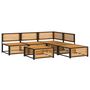 Voir la diapositive 3 : VIDAXL Salon de jardin avec coussins 6 pcs bois d'acacia solide