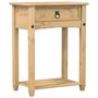Voir la diapositive 2 : VIDAXL Table console  55x35x73 cm bois de pin massif