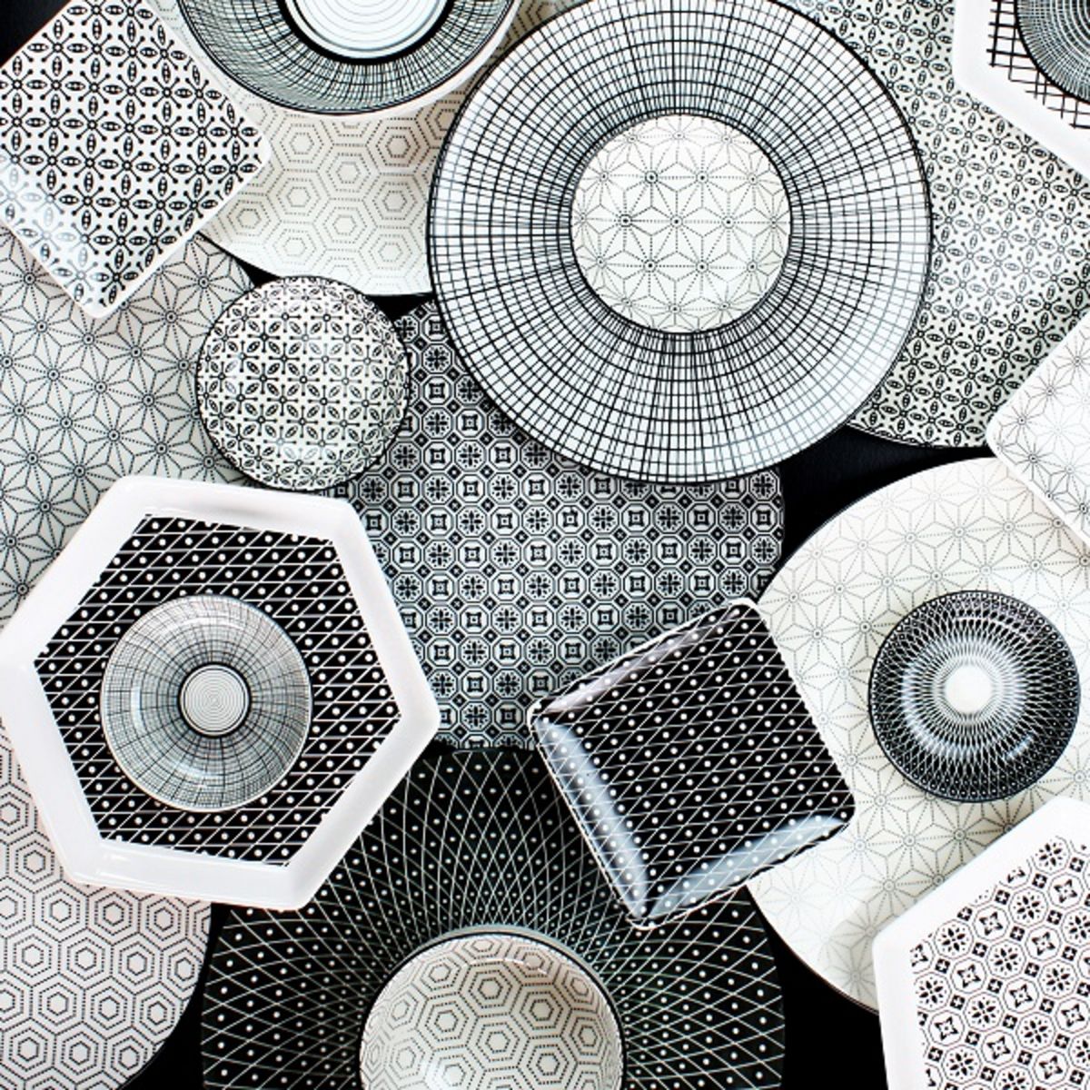 ARD TIME Service d'assiettes 18 pièces Porcelaine KOMAE