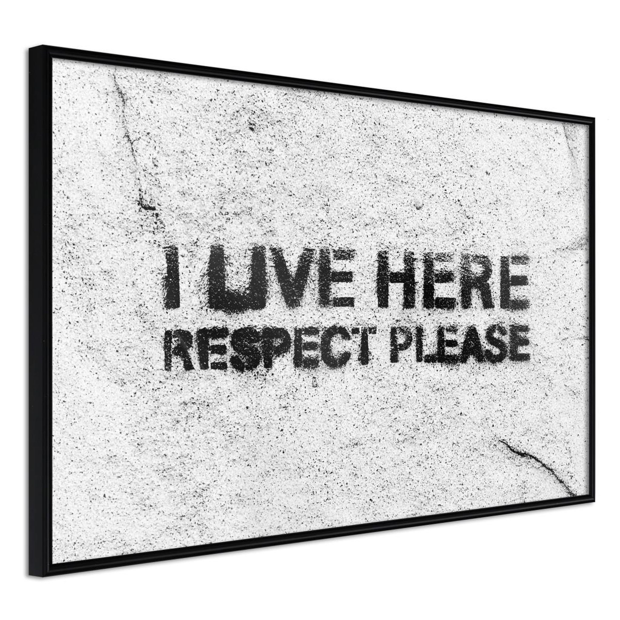 Paris Prix Affiche Murale Encadrée  Respect