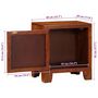 Voir la diapositive 6 : VIDAXL Table de chevet 40x30x45 cm bois d'acacia massif
