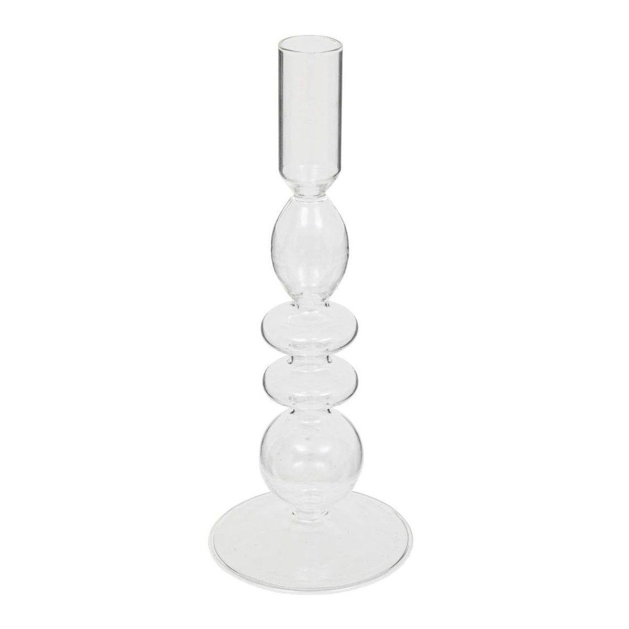 ATMOSPHERA Chandelier Design en Verre  Bulles  22cm Transparent