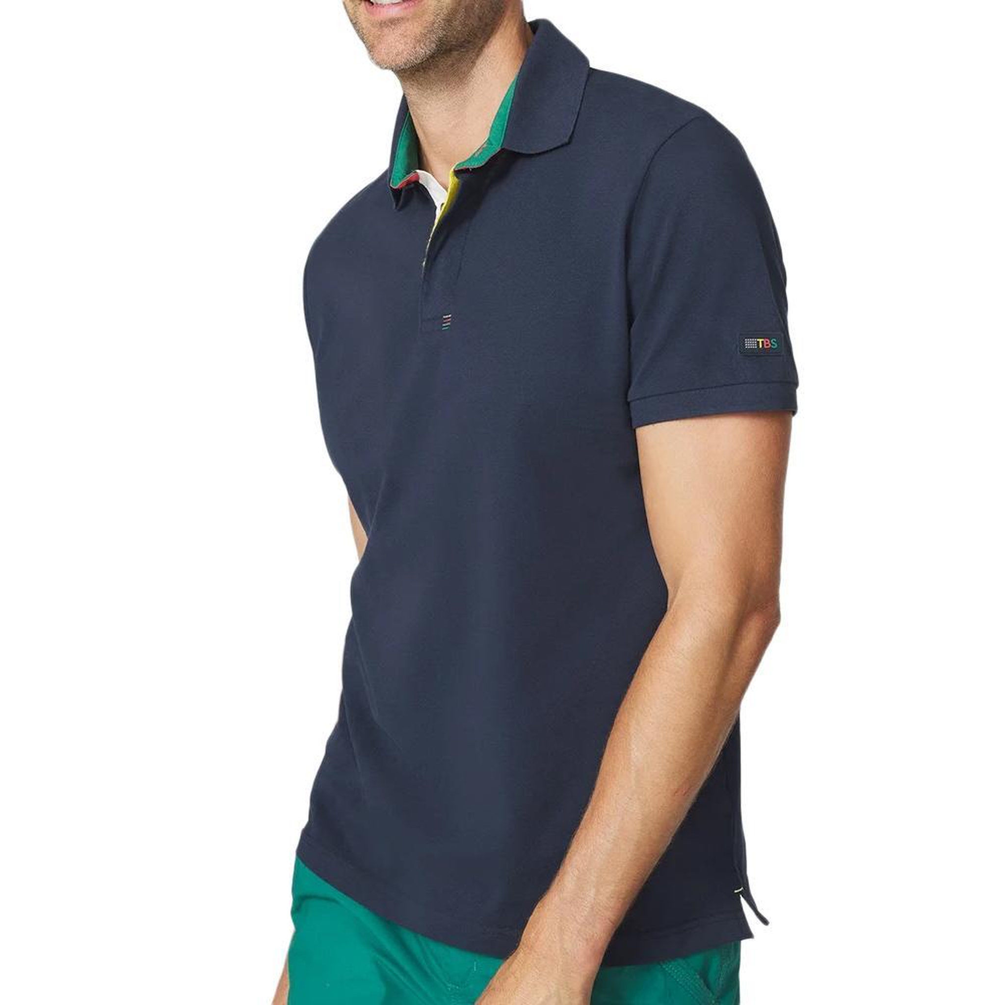 Voir la diapositive 1 : TBS Polo Marine Homme TBS CLIDEPOL