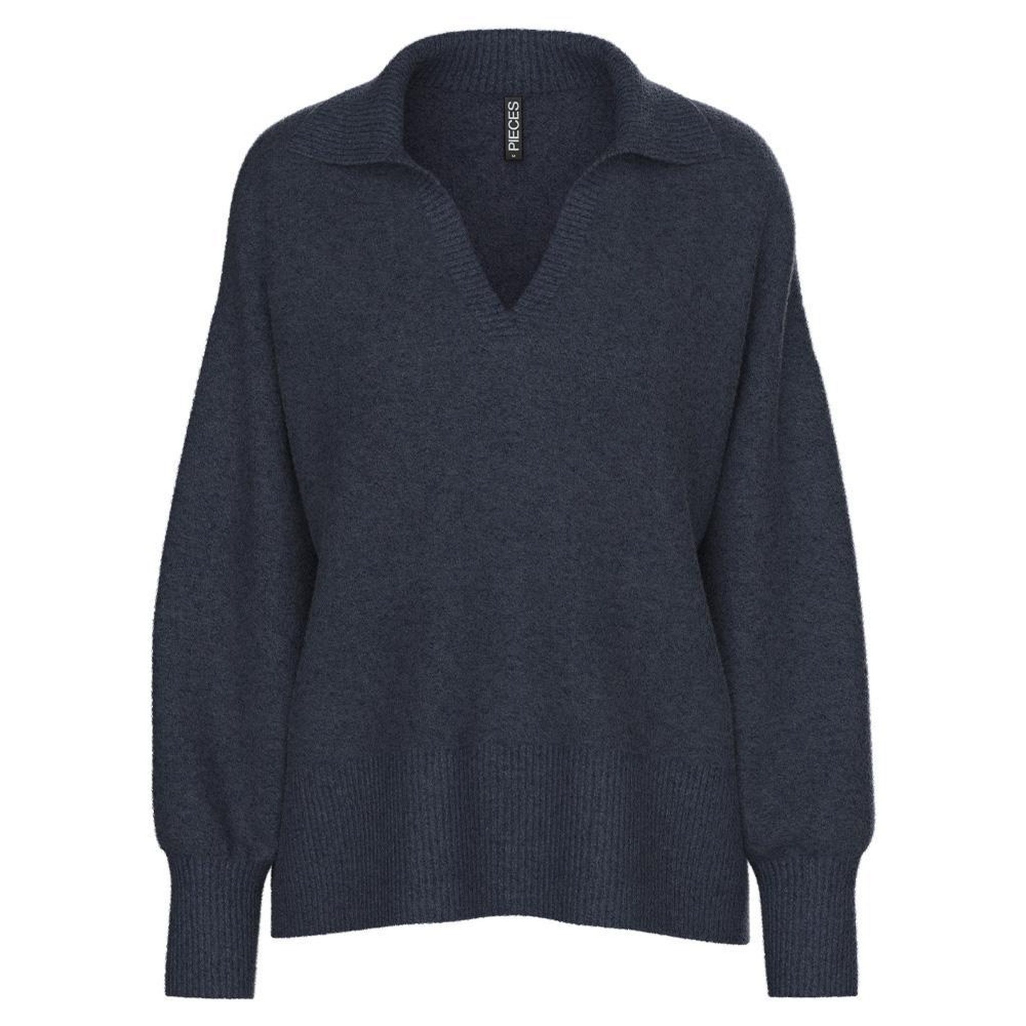 Voir la diapositive 1 : Pieces Pull Marine Femme Pieces Malou