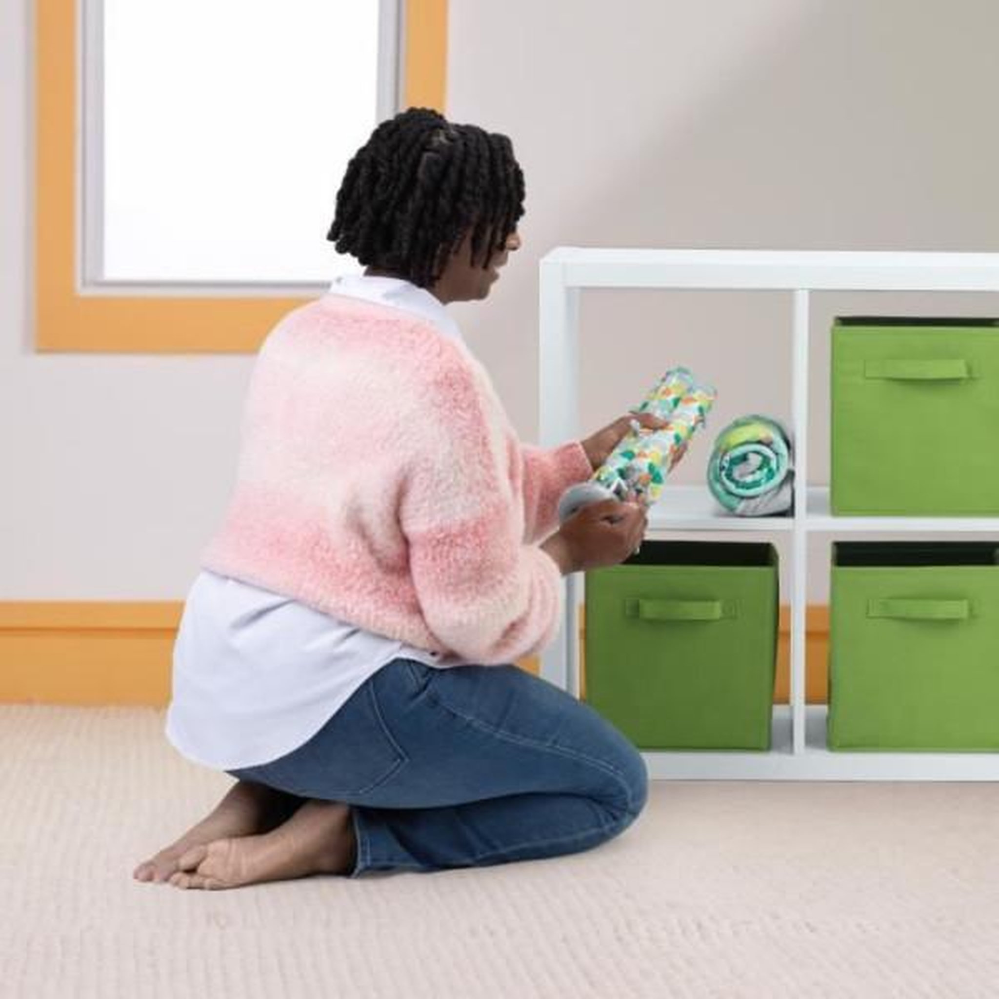 Voir la diapositive 4 : Bright Starts BRIGHT STARTS Tapis d'éveil bébé au sol évolutif pliable- Foret tropicale- arche avec jouets sensoriels et musicaux ,miroir