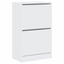 Voir la diapositive 4 : VIDAXL Armoire a chaussures blanc 60x34x96,5 cm bois d'ingenierie