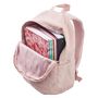 Voir la diapositive 7 : YOUNG'S ATTITUDE Sac à dos rose avec compartiment pour ordinateur effet velours