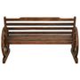Voir la diapositive 4 : VIDAXL Banc de jardin 112 cm bois de sapin massif