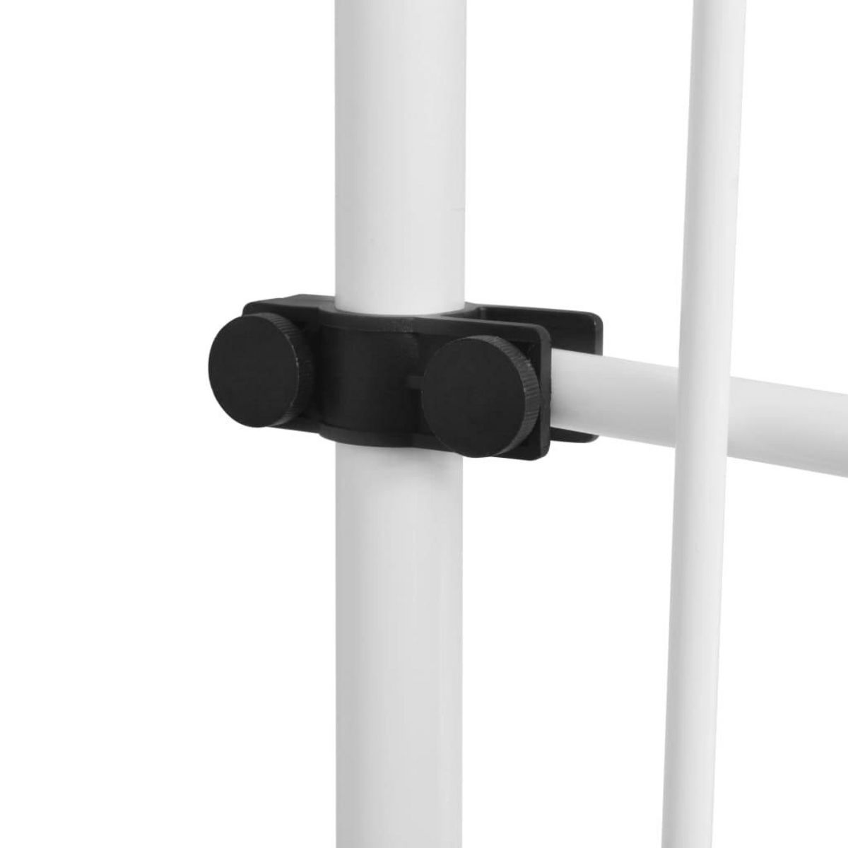 VIDAXL Auvent retractable manuel 150 cm Rayures jaunes et bleues