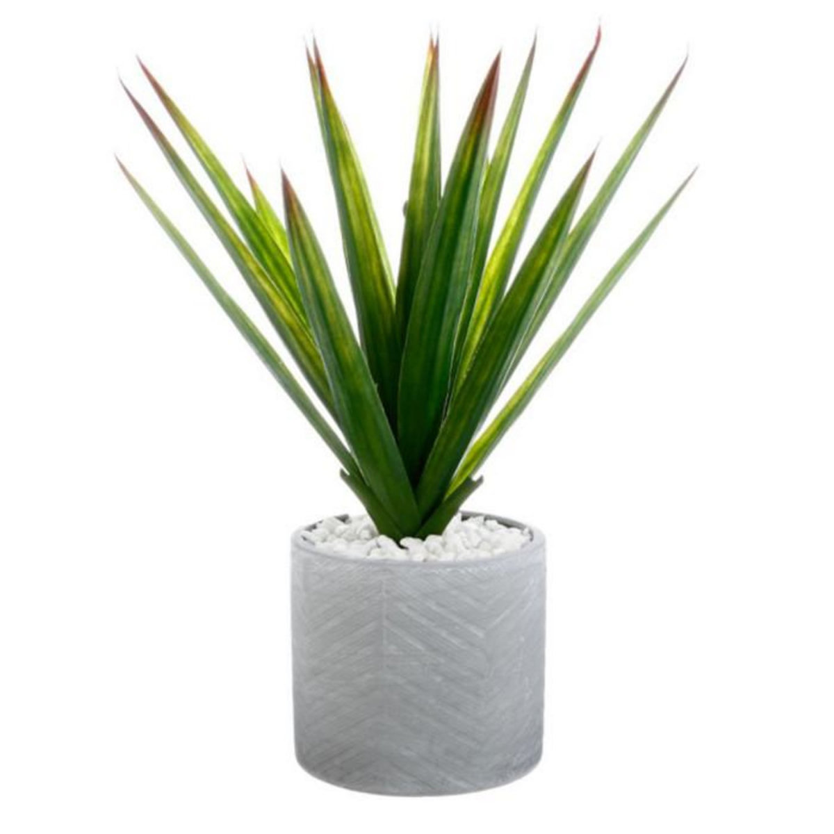 ATMOSPHERA Plante Artificielle en Pot  Aloe Vera  47cm Vert