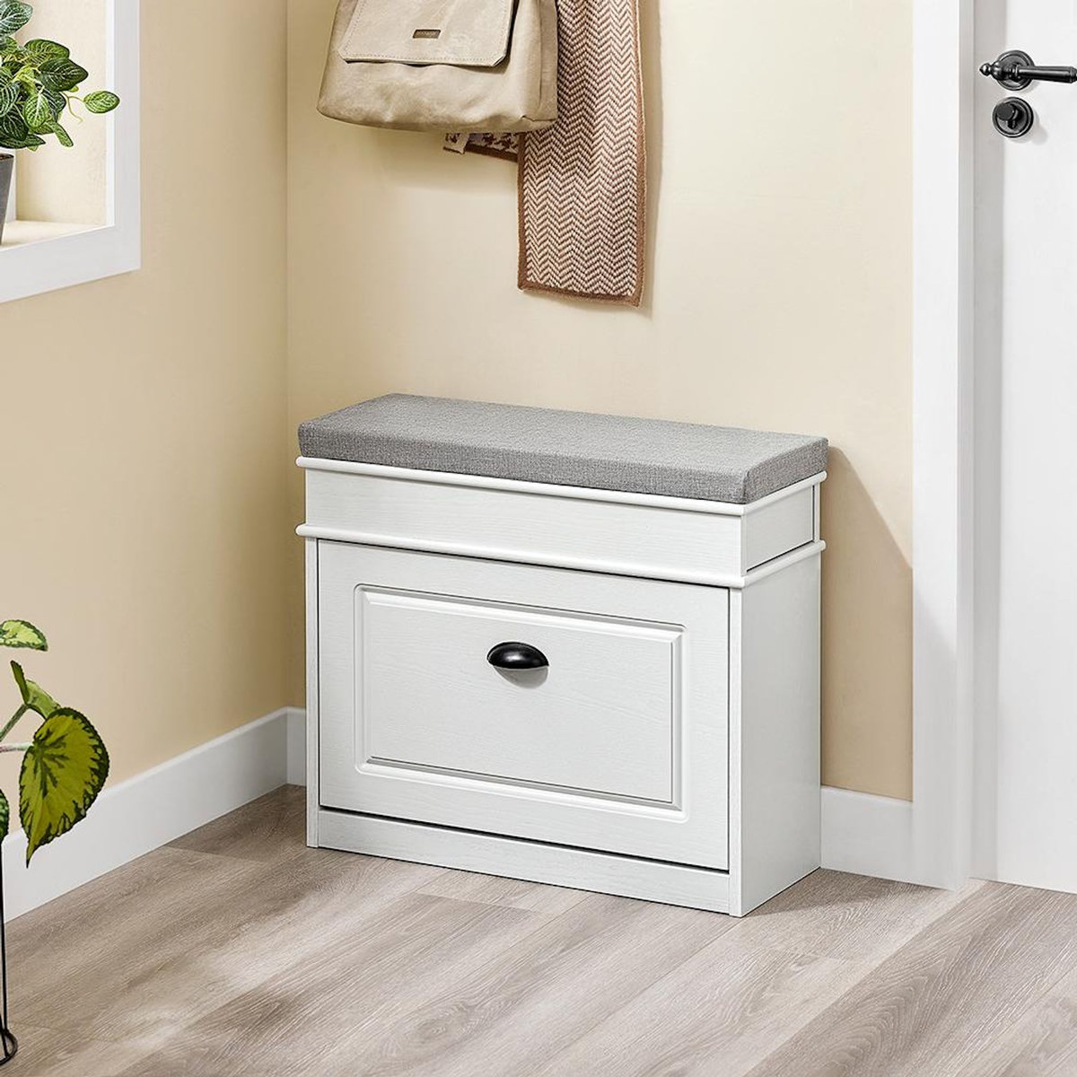 SOBUY SoBuy - Banc de Rangement à Chaussures avec Un Tiroir - Classique - FSR82-K