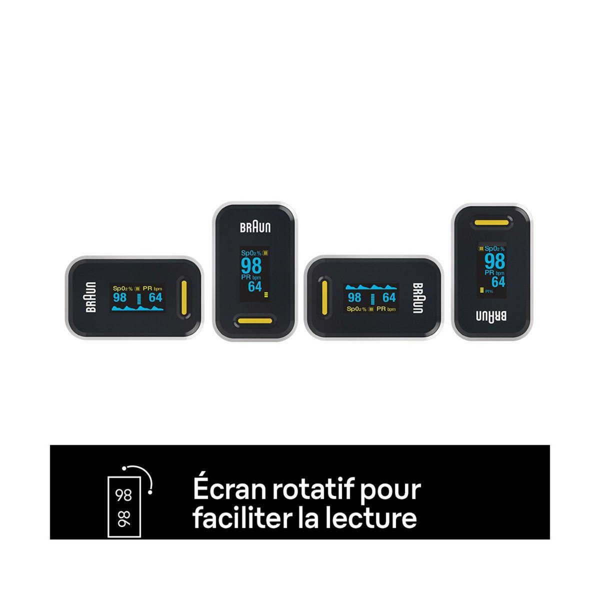 BRAUN Oxymètre de pouls YK-81CEU