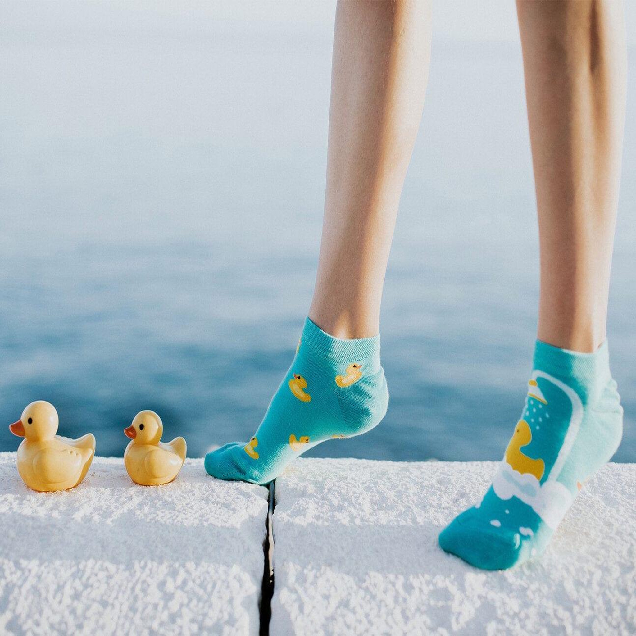 Voir la diapositive 3 : DEDOLES Socquettes canards de bain