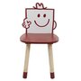 Voir la diapositive 2 : Paris Prix Chaise Enfant  Monsieur Costaud  53cm Rouge