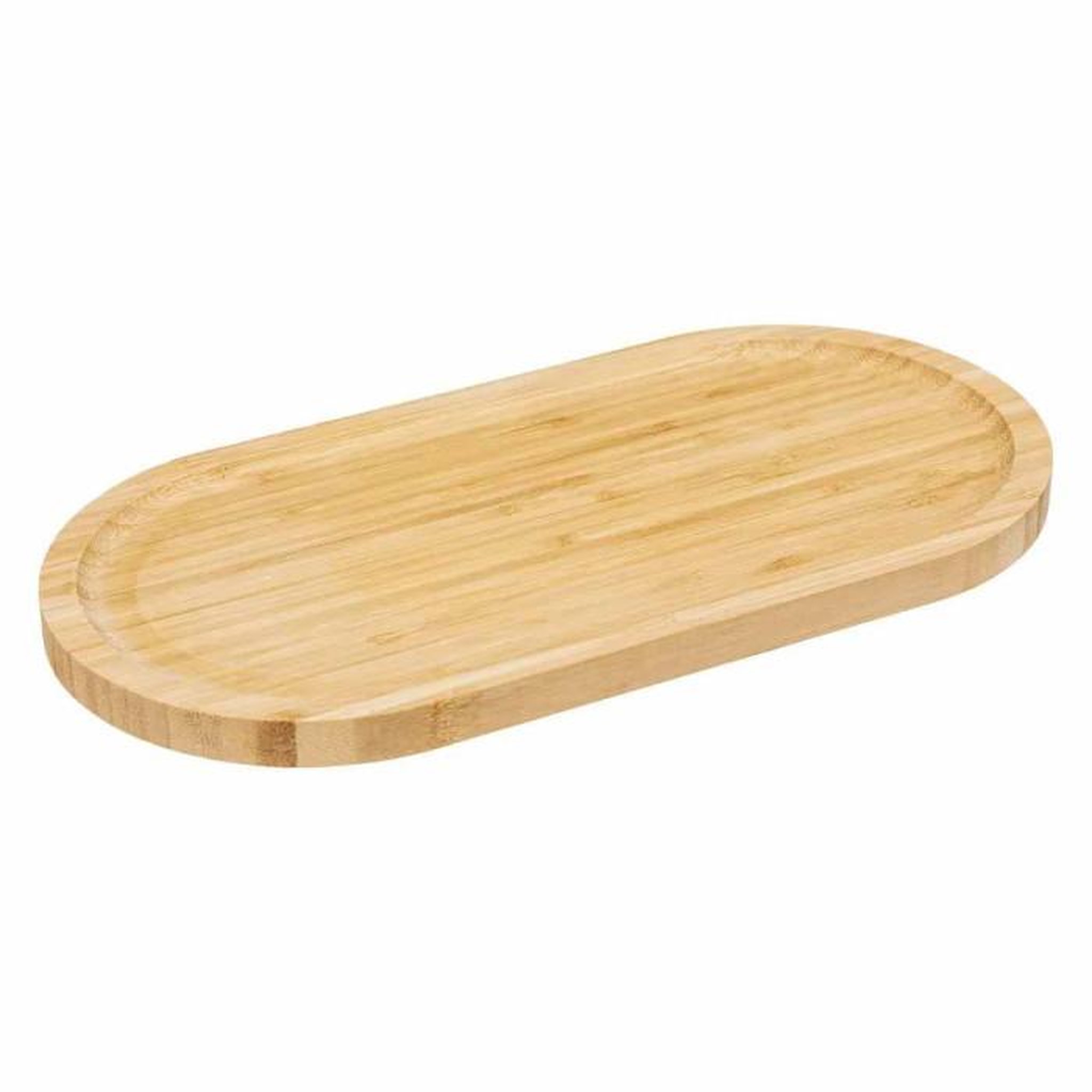 SECRET DE GOURMET Assiette de Présentation  Bambou  30cm Naturel